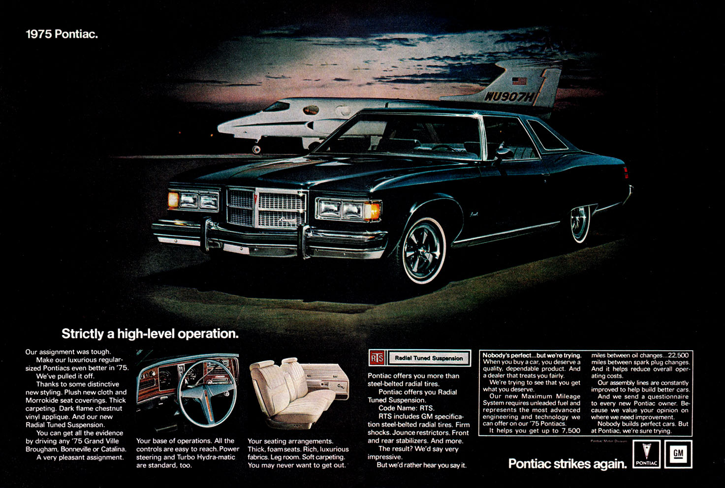 1975 Pontiac Auto Advertising